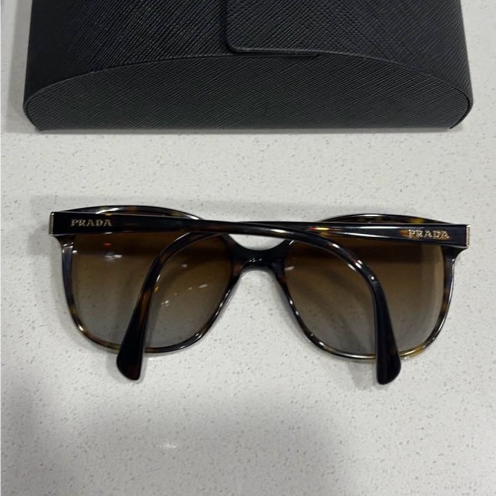 Prada Tortoise Shell Sunglasses - Picture 3 of 4